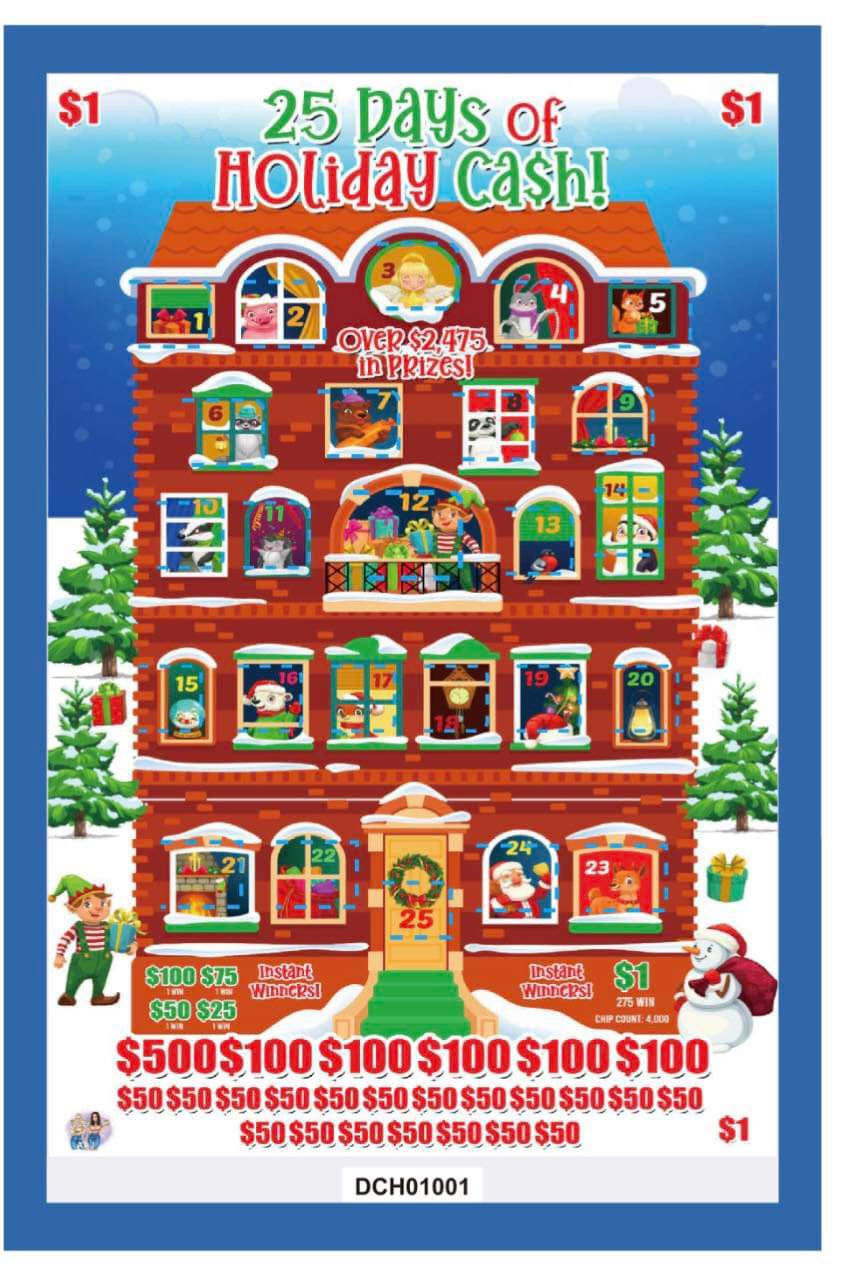 25 Days Holiday Cash